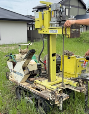 地盤調査をしなければなりません